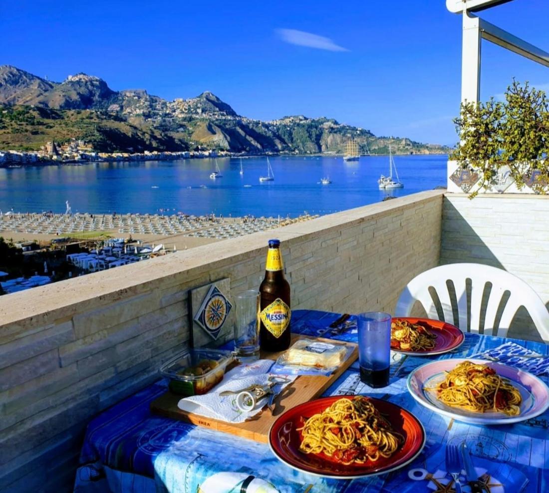 Janeta Panoramic Loft Apartment Giardini Naxos Ngoại thất bức ảnh